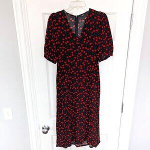 Super Fun & Flirty Cherry Dress - Size M - Like New